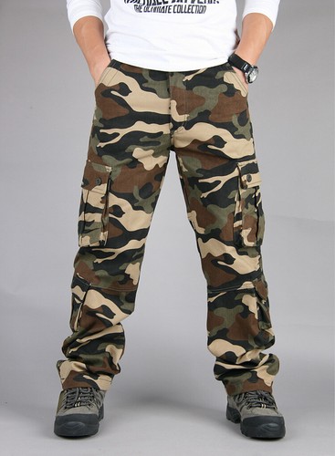 mens baggy camo pants